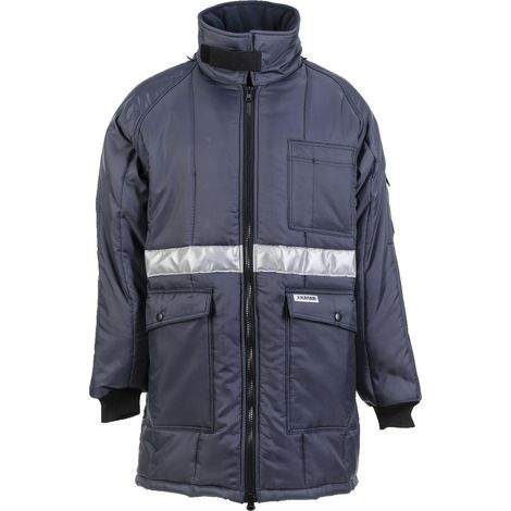 Planam Kühl-/Gefrierhaus Parka marine, Innenfutter rot XXL (1/5)