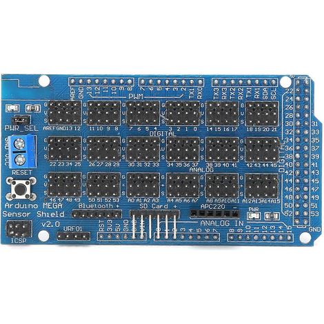 Sensor-Erweiterungsplatine mit Harzunterstützung und IIC-Schnittstelle für Sensor Shield V1.0 V2.0 DC10V