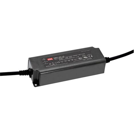 MW Mean Well NPF-40-20 Driver per LED, Trasformatore per LED Tensione costante, Corrente costante 40 W 2 A 12 - 20 V/DC (1/2)