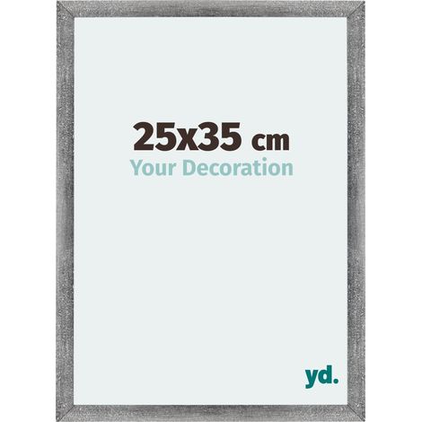 Cadre Puzzle 25x35 cm - Gris Patiné - MDF - Mura. (1/5)