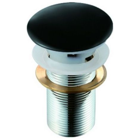 PILETTA CLICK-CLACK LAVABO "FANCY" CON TROPPO PIENO Nero