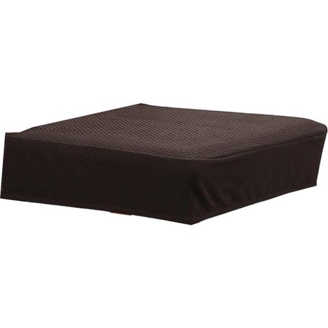 Housse de siège de chaise en polyester enduit de TPU,-brun (1/2)