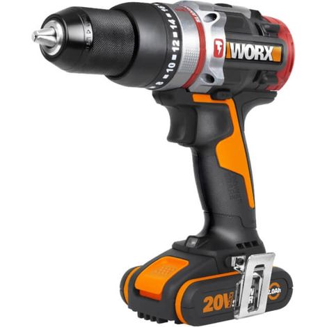 Taladro Percutor WX371.1 Worx 20V 2.0Ah 2bat - (1/5)