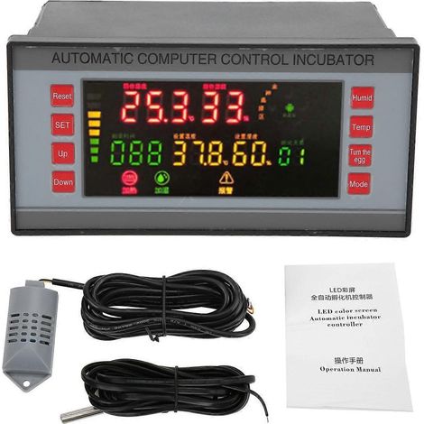 XM-18 Automatischer Inkubator-Temperaturregler mit LED-Farbbildschirm, Temperaturregelungsgerät 160