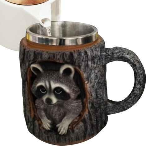 Mugs 3D 330 ML Mug Arbre-Animal pour Thé Tasse Cérémonie du Collection Personnelle Moments Détente Anniversaire Maison Week-End Loisirs (1/5)