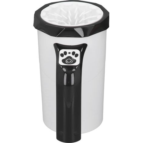 Nettoyeur de pattes automatique pour chiens, portable, à commande manuelle, rechargeable et puissant, pour chiens de taille moyenne à grande. (1/5)