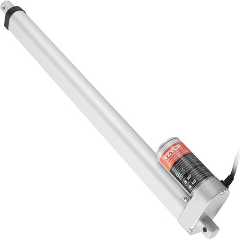Actionneur Linéaire 12V 40,6 cm Charge Élevée 149,7 kg 1500N Vitesse 0,5 cm/s Protection IP54 design moderne usage intensif (1/5)