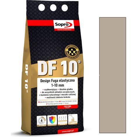 Stucco per fughe Sopro DF10 beige freddo 24 2kg 1085A (1/5)