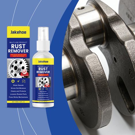 Rostentferner für Metalloberflächen, beseitigt Flecken und hinterlässt glänzende, saubere Oberflächen. Tägliche Reinigung und Rostentfernung – 100 ml -- BIEMMEDUE (1/5)