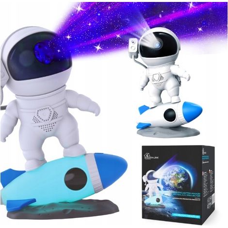 Proyector de estrellas LED USB Planetario Lámpara nocturna de 8 colores (1/5)