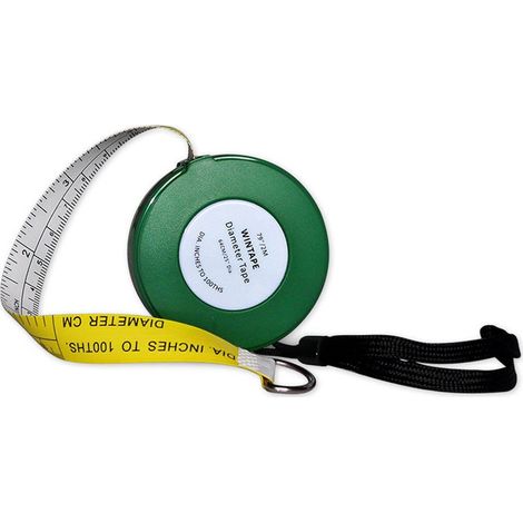 Mètre ruban, ruban de mesure souple et flexible en cm et pouces pour ingénieur (vert) (1/4)