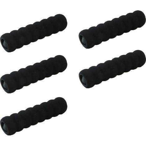 Protection Poignee Porte,5 Pack Poignée De Porte Housse De Protection, Couvre-Poignée De Porte En Mousse Noire, Pour Protéger Les Meubles Et Les Murs (1/5)