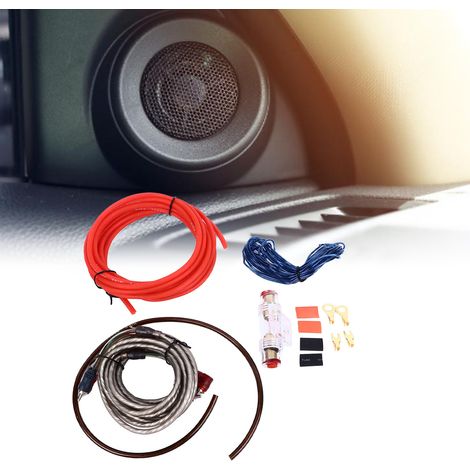 (Exklusiv in Mexiko erhältlich) Auto-Verstärker- und Subwoofer-Verkabelungsset, 10 AWG (1/5)