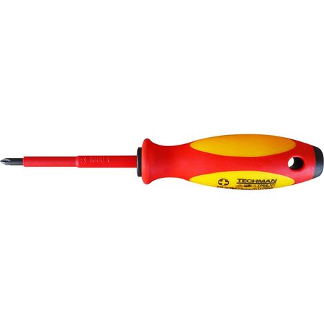 Isolierter Kreuzschlitzschraubendreher 1000 V Ph 1 TECHMAN