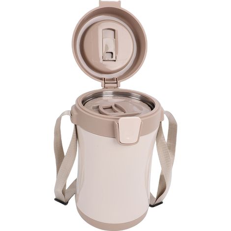 Pot alimentaire isolé 3 récipients avec couvercles, grande capacité, boîte à déjeuner sous vide en acier inoxydable 316, baguettes et cuillère