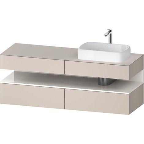 Duravit Collection One Konsolenwaschtischunterbau, 2 Auszüge, 2 (1/2)