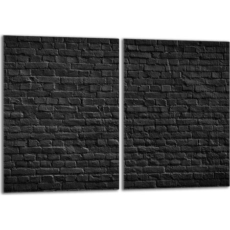 Glasschutzplatte für Herd 2x40x52 Brick (1/5)