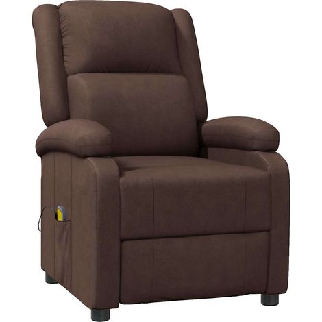 Fauteuil de massage Marron Similicuir (1/5)