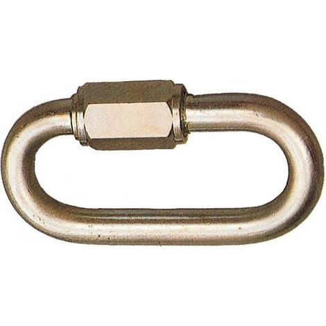 20 x MAGLIA DI GIUNZIONE ACCIAIO ZINCATO D 12 MM