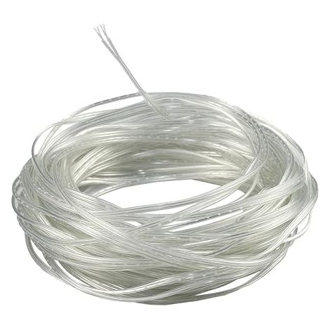 20 m Transparent Electric Cable, 28AWG Transparent Electric Wire (1/5)