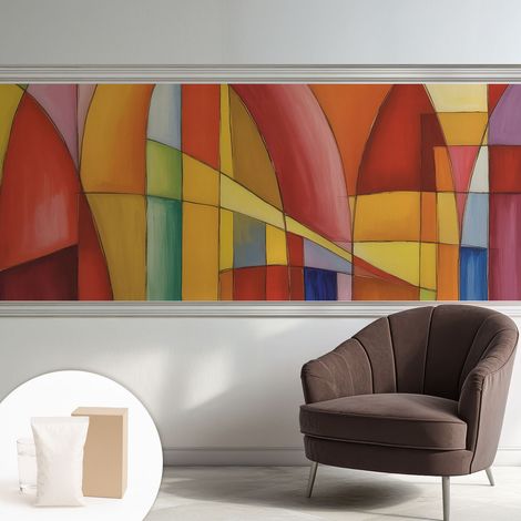 Carta Da Parati - Fotomurale In Vlies - per Decorazione pareti - Per La Cucina Camera Da Letto Per La Soggiorno Forme energetiche 250x104 cm (1/5)