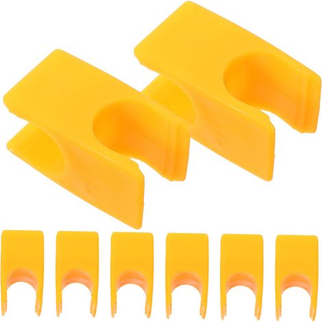Kit di fissaggio per pali di marcatura da calcio (8 pezzi) per attrezzature robuste per l'allenamento sportivo, fissaggio rapido e riutilizzabile per campi sportivi.