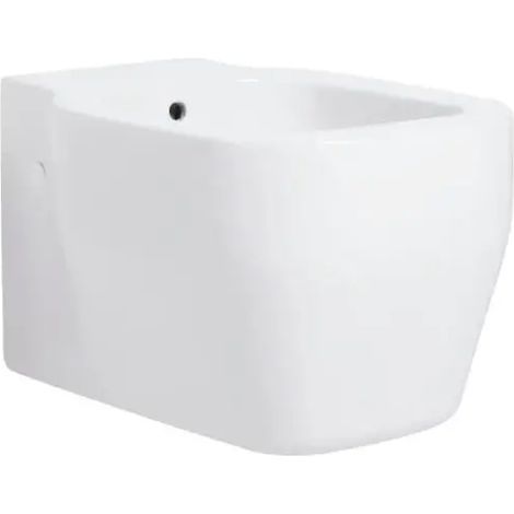 Bidet sospeso in ceramica bianca serie glaze AZZURRA