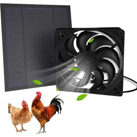 Ventilateur Solaire D'Extraction Pour Poulailler (1/5)
