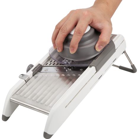 Coupe-légumes manuel en acier inoxydable, râpe réglable, outil de découpe pour la cuisine (1/5)