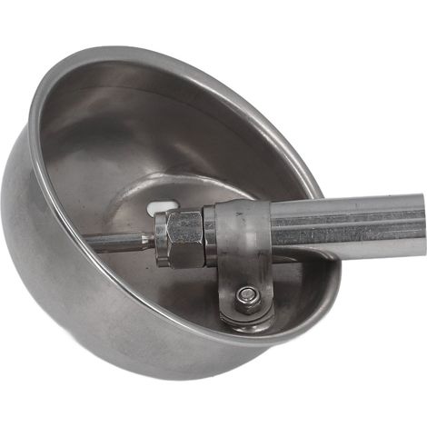 Abreuvoir automatique pour porcs, distributeur d'eau épais pour bétail, bol d'eau en acier inoxydable pour vaches, format S 13 x 8 cm (1/5)