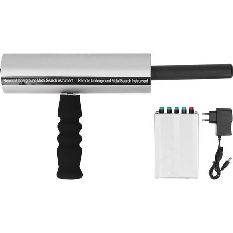 Wiederaufladbarer, tragbarer Metalldetektor, 800 m Reichweite, 14 m Tiefe, erkennt Gold, Silber und Aluminium, Schatzsuche, 100–240 V EU-Stecker (1/5)