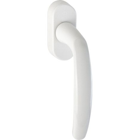 Atlanta Secustik 0530/US952 HOPPE manilla basculante - Cuadrado variofit 9/19mm tornillo 30/35mm - Blanco 9010 - 10804379