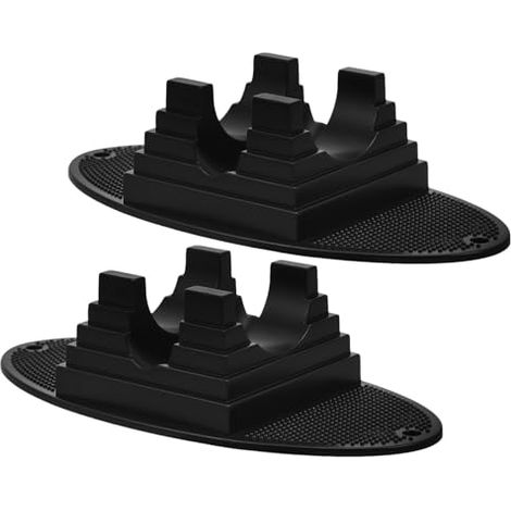 béquille de Trottinette 2 pièces Support Plastique pour Roues de Scooter 95-120mm Accessoire de stationnement pour Garage et Usage Scooter (1/5)