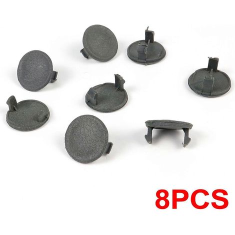 Lot de 8 cache-vis et clips de fixation pour poignées de porte intérieures de voiture Mitsubishi Pajero Montero SHOGUN MK2 V31 V33 1990 - 2000 MB777725 (1/4)