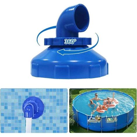 Flow nozzle, Pool return nozzle, 38/32 mm inlet nozzle, Pool nozzle, Inlet nozzle for pool, for standard pool inlet nozzle, adjustable nozzle head (1/5)