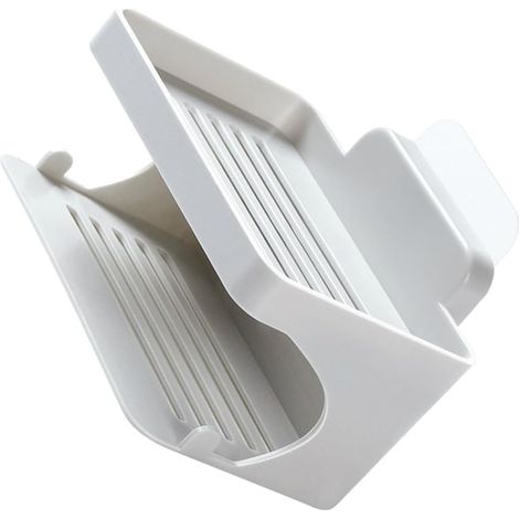 Porte-savon mural double couche pour baignoire et douche (1/5)