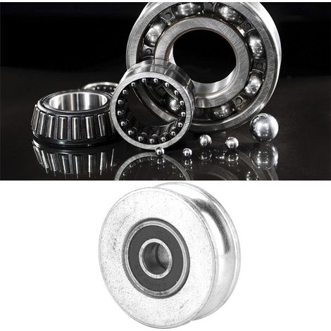 Roue de roulement haute résistance, guide-câble pour poulie (48 mm) (1/5)