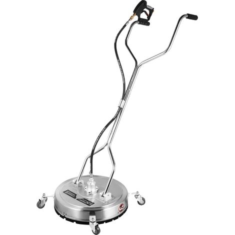 Limpiador de superficies, presión máxima de 4000 PSI, carcasa de acero inoxidable, 18 pulgadas (1/2)
