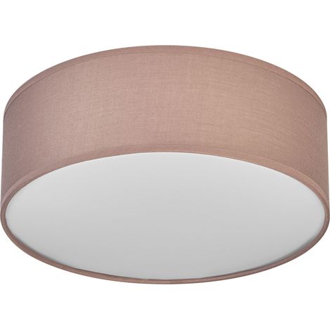 OSRAM Plafonnier ORBIS PARIS 300mm, marron, culot E27, peut être équipé d'une ampoule connectée, de haute qualité, design moderne, avec abat-jour en tissu, adapté à un usage intérieur, rond, IP20 (1/4)