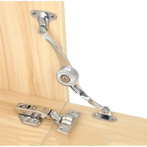 Charnières hydrauliques à fermeture douce pour placards de cuisine, réglables en hauteur, amortisseur de porte, support de relevage pour meuble, maintenant de rabat à arrêt progressif. (1/4)