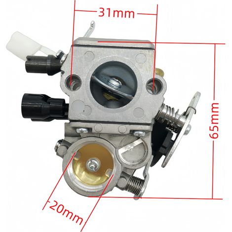 Carburateurs de jardin MS171, MS181 et MS211, adaptés aux pièces de tronçonneuse de tondeuse à gazon 11391200619 909-004, mélangeur de carburant de haute précision, ensemble de corps de papillon.