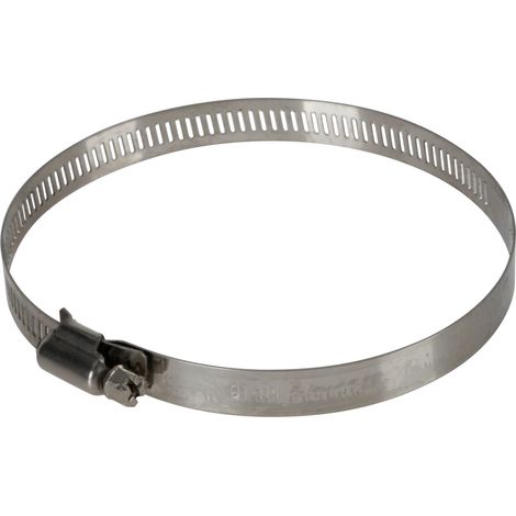 Fascetta stringitubo in acciaio inox - ↔ 12 mm - Ø 91-114 mm (1/2)