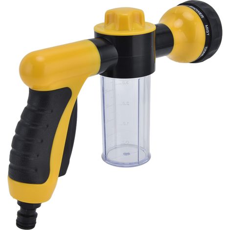 Pistolet pulvérisateur haute pression avec tuyau télescopique à bulles pour arrosage des plantes et nettoyage de voiture - outil polyvalent (1/5)