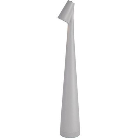 Lampe de table sans fil étanche, adaptée aux chambres, aux salons et aux tables de chevet, avec 3 niveaux de luminosité (Blanc, 1 pièce). (1/5)