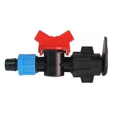 Valvula toma LayFlat a cinta 16 mm con anillas (1/4)
