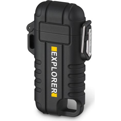 Elektrisches Feuerzeug, tragbar, windfest, USB-aufladbar, Zünder für Kerzen, Camping, Kochen, Grillen
