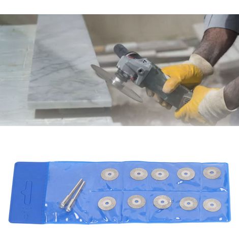 Disques de coupe diamantés ultra-minces de 16 mm pour l'agate, le jade et les pierres précieuses, ainsi que disques de meulage pour sutures dentaires. (1/5)