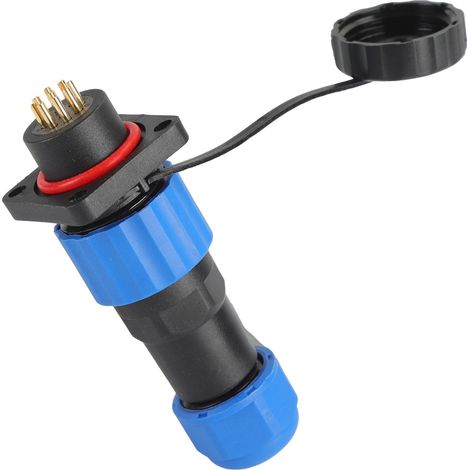 Prise Industrielle IP68 Étanche Connecteur d'Aviation Carré SP169 (250V 5A) (1/5)
