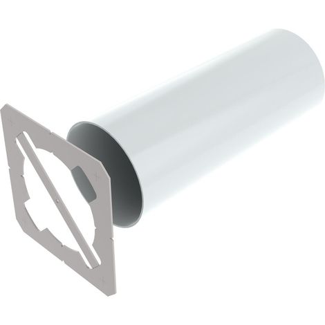 Conduit d'air en plastique. Manchon mural Reno-Pipe RP-WH