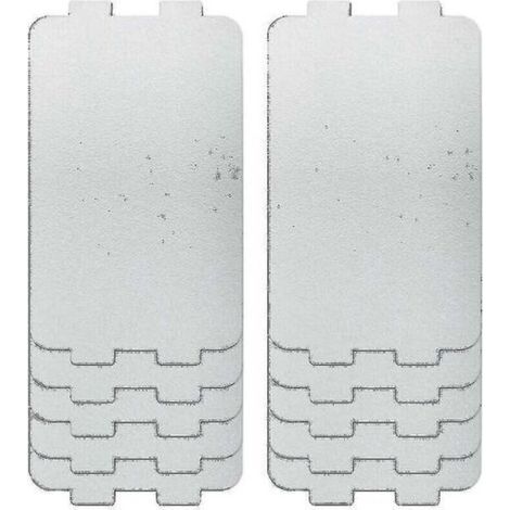 10-pack Microwave Universal Mica Foil, Replacement Sheets (1/4)